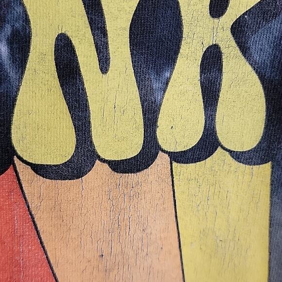 Pink Floyd Dark Side of the Moon Tie Died Gray Graphic T-Shirt Men's Small - Picture 6 of 9